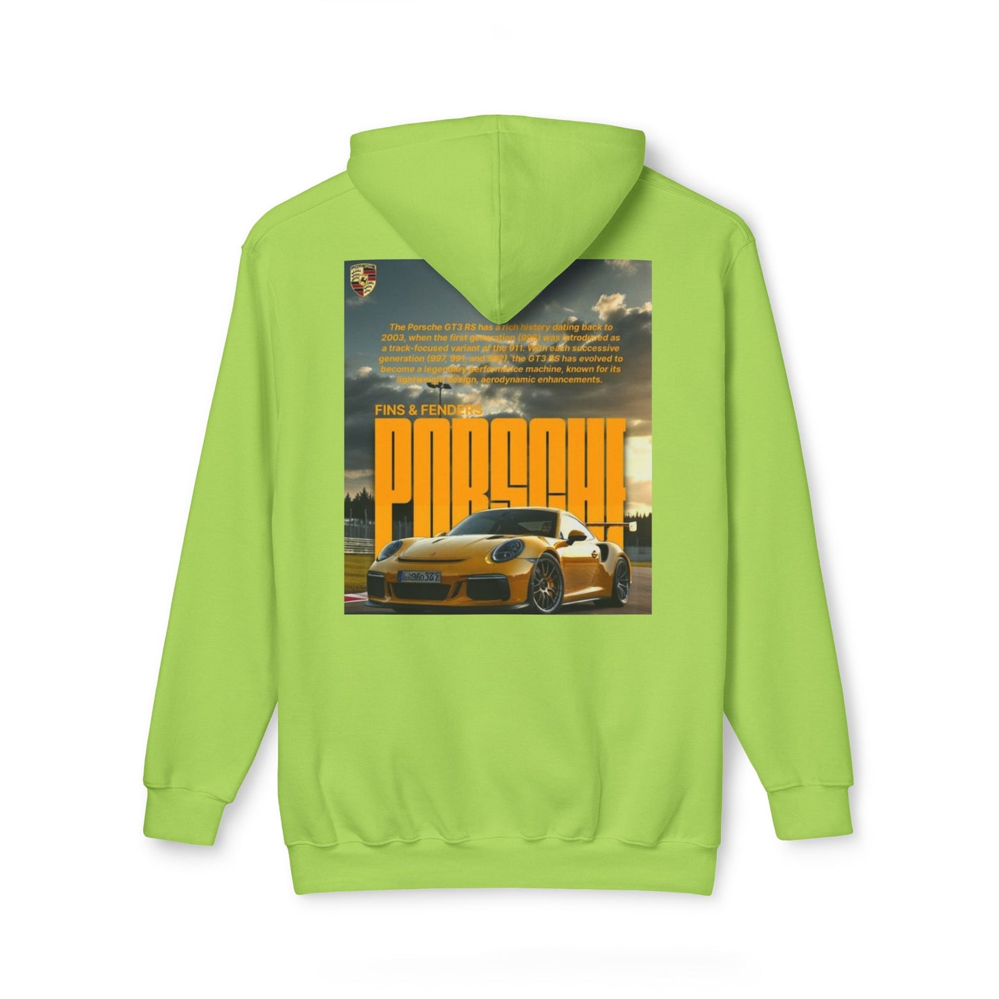 Unisex Hooded Sweatshirt - Porsche Fins & Fenders Collection