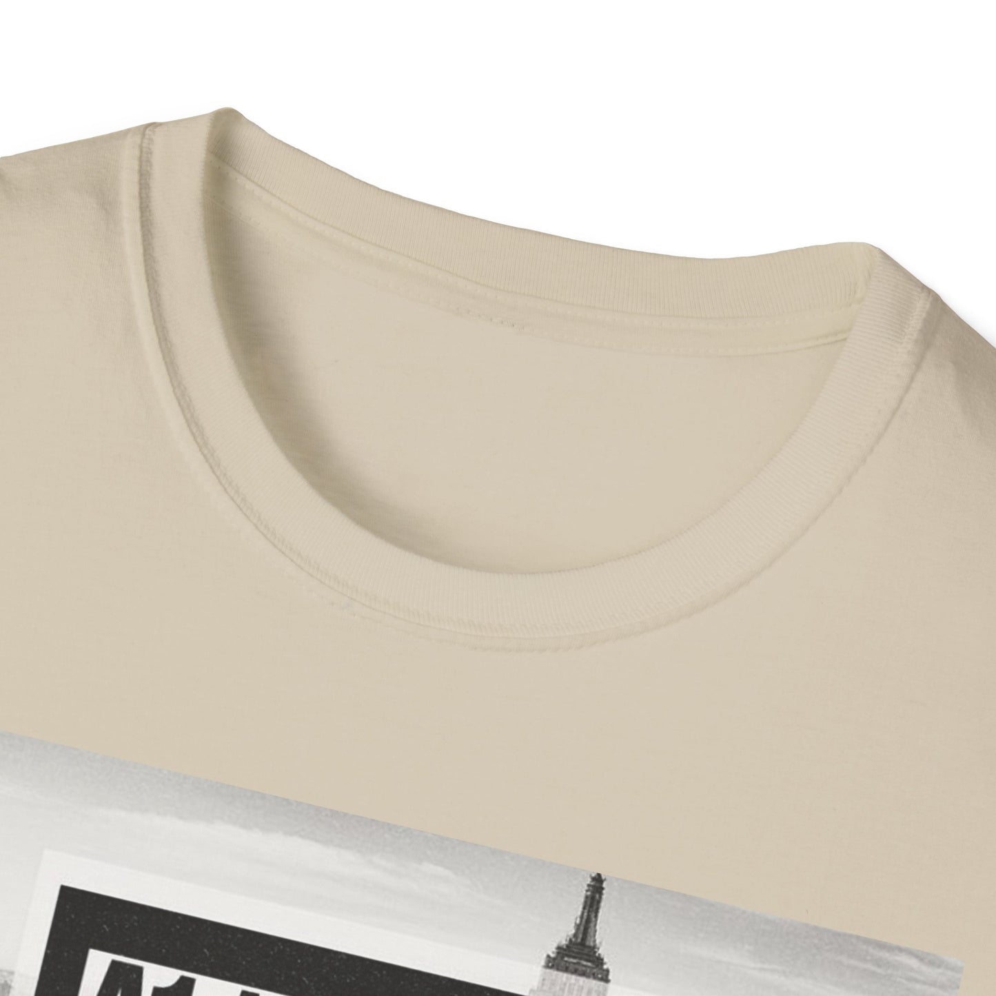 NYC Graphic Unisex Softstyle T-Shirt | Casual Wear, Street Style, Unique Gift, Travel Souvenir, City Life