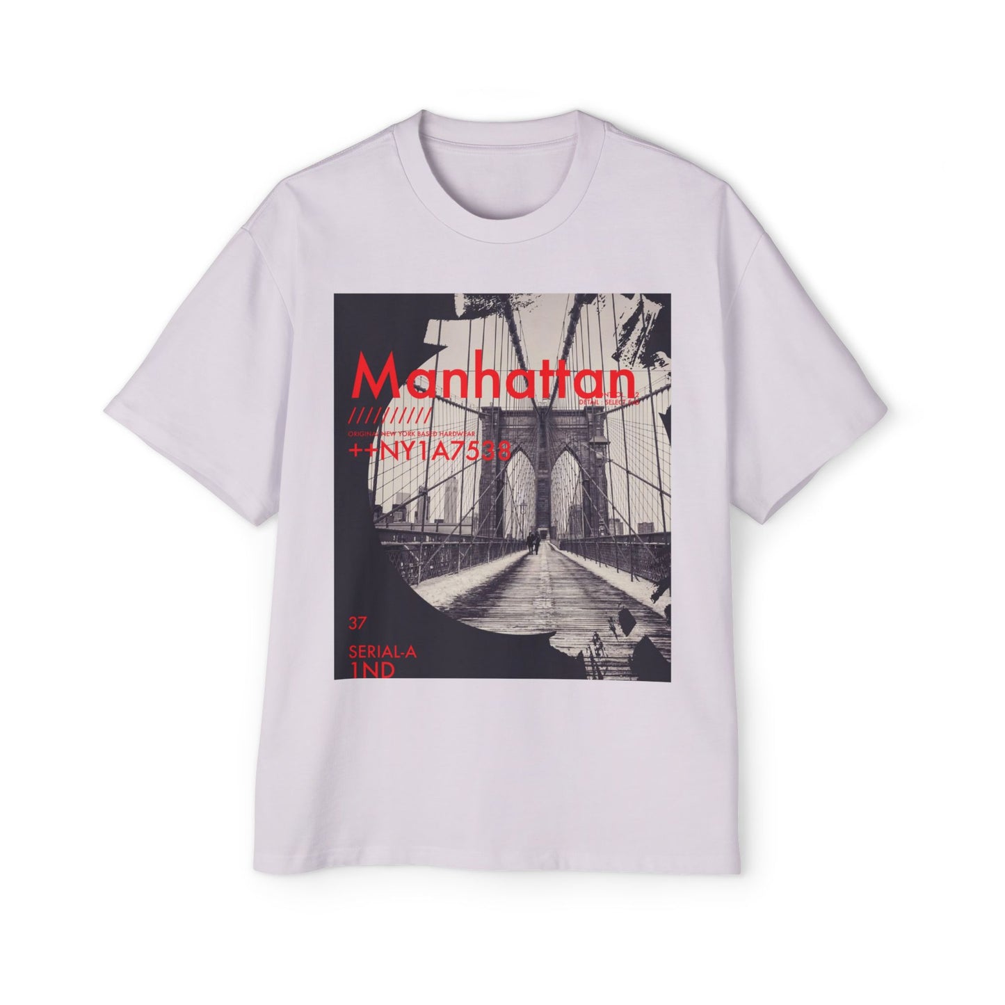 Manhattan Bridge Graphic Tee — Vintage NYC Photo Print