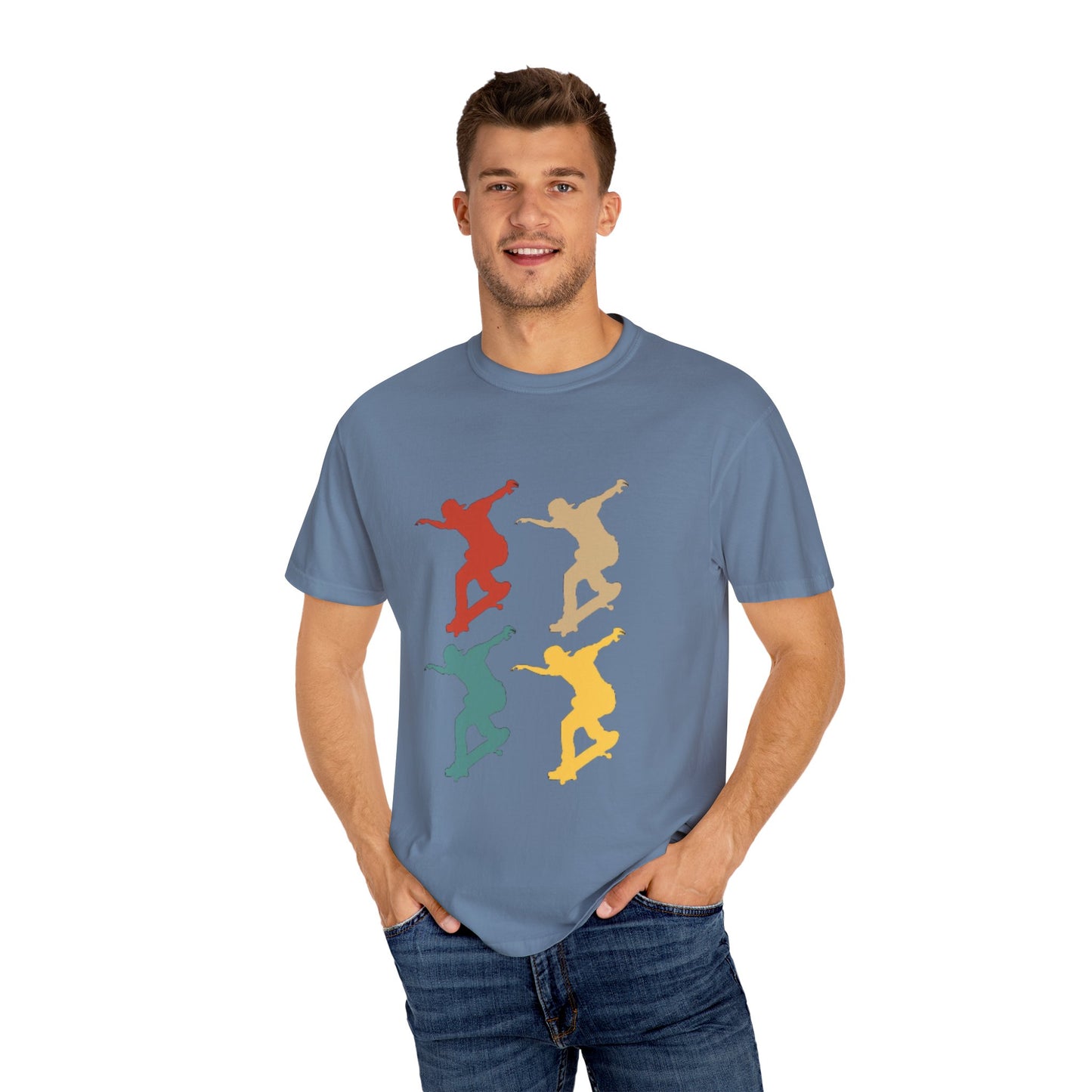 Vibrant Skateboarding T-Shirt for Adventure Lovers