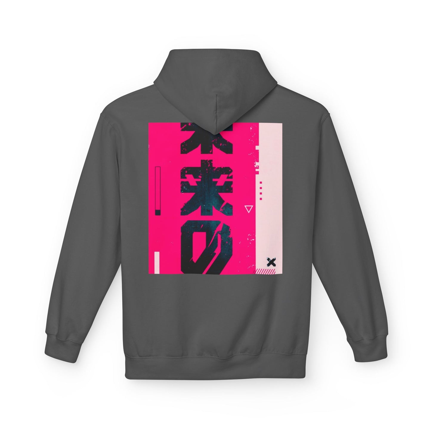 Hoodie • Neon Japanese Graphic "未来" Streetwear Pullover