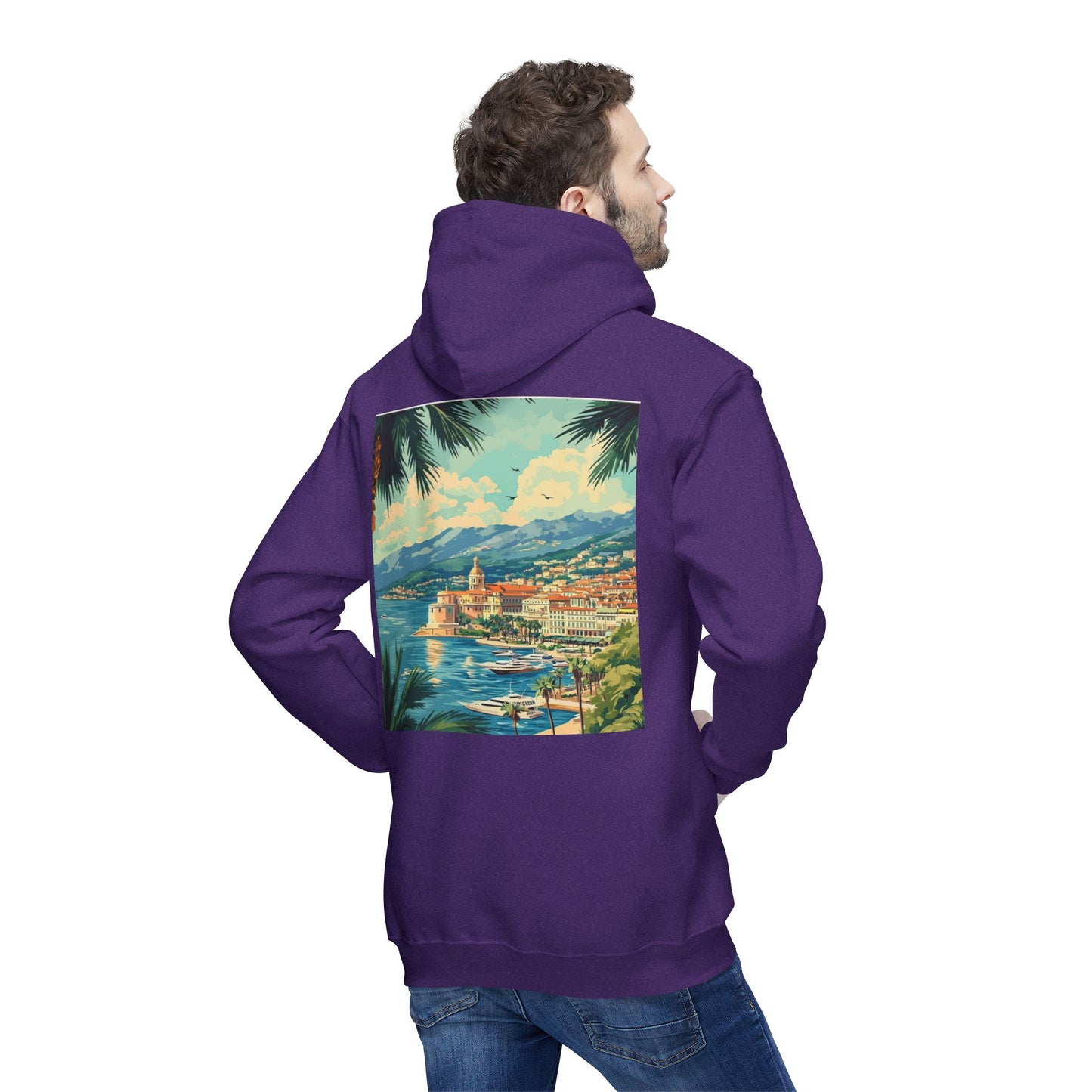 Coastal Vibes Unisex Hooded Sweatshirt - Perfect for Beach Lovers