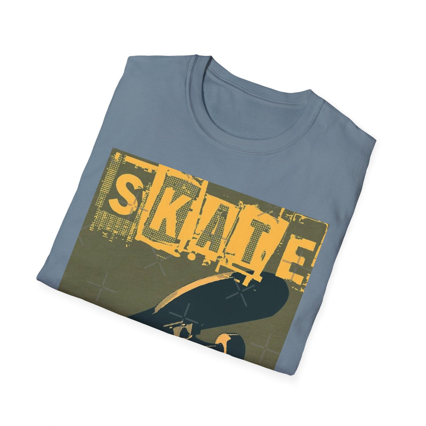 Skateboarder Unisex Softstyle T-Shirt | Perfect Gift for Skate Lovers, Streetwear Fashion, Casual Wear, Birthday Present, Youth Apparel