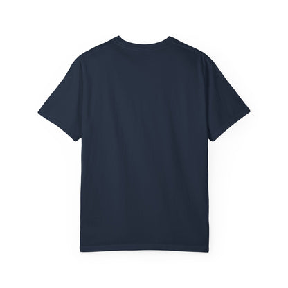 Artistic Unisex Garment-Dyed T-shirt - 'This Is Not a Girl with Great Hair' Design