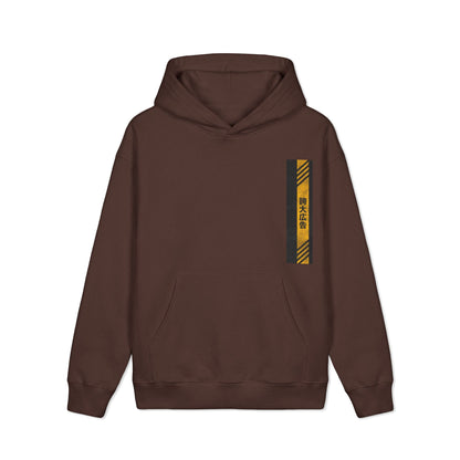 Racing GT-R Graphic Hoodie — Blue Stripe Drift Car Pullover