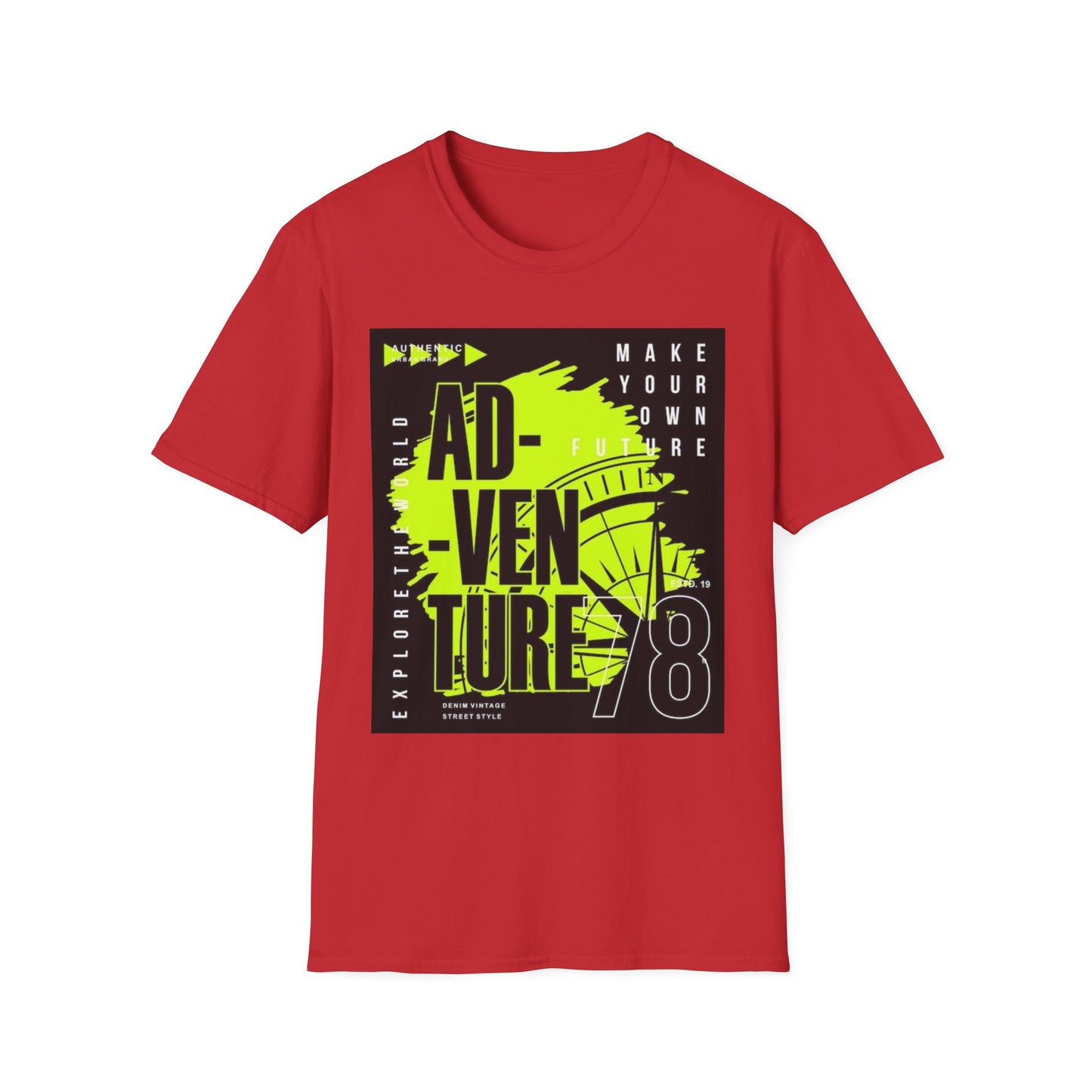 Adventure-Themed Unisex T-Shirt | Explore Life & Create Your Own Adventure, Travel Tees, Outdoor Apparel, Gifts for Explorers, Casual Wear