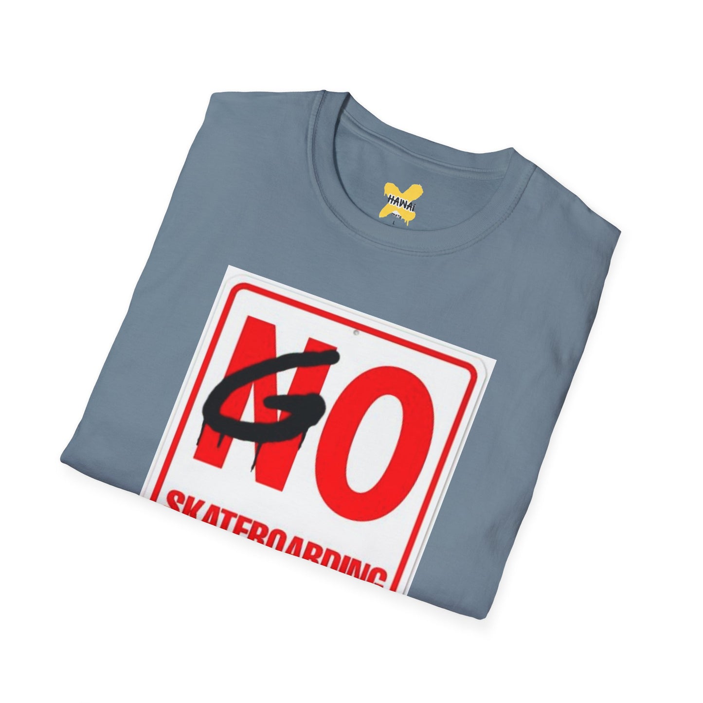 No Skateboarding Funny Unisex T-Shirt - City Police Sign Design