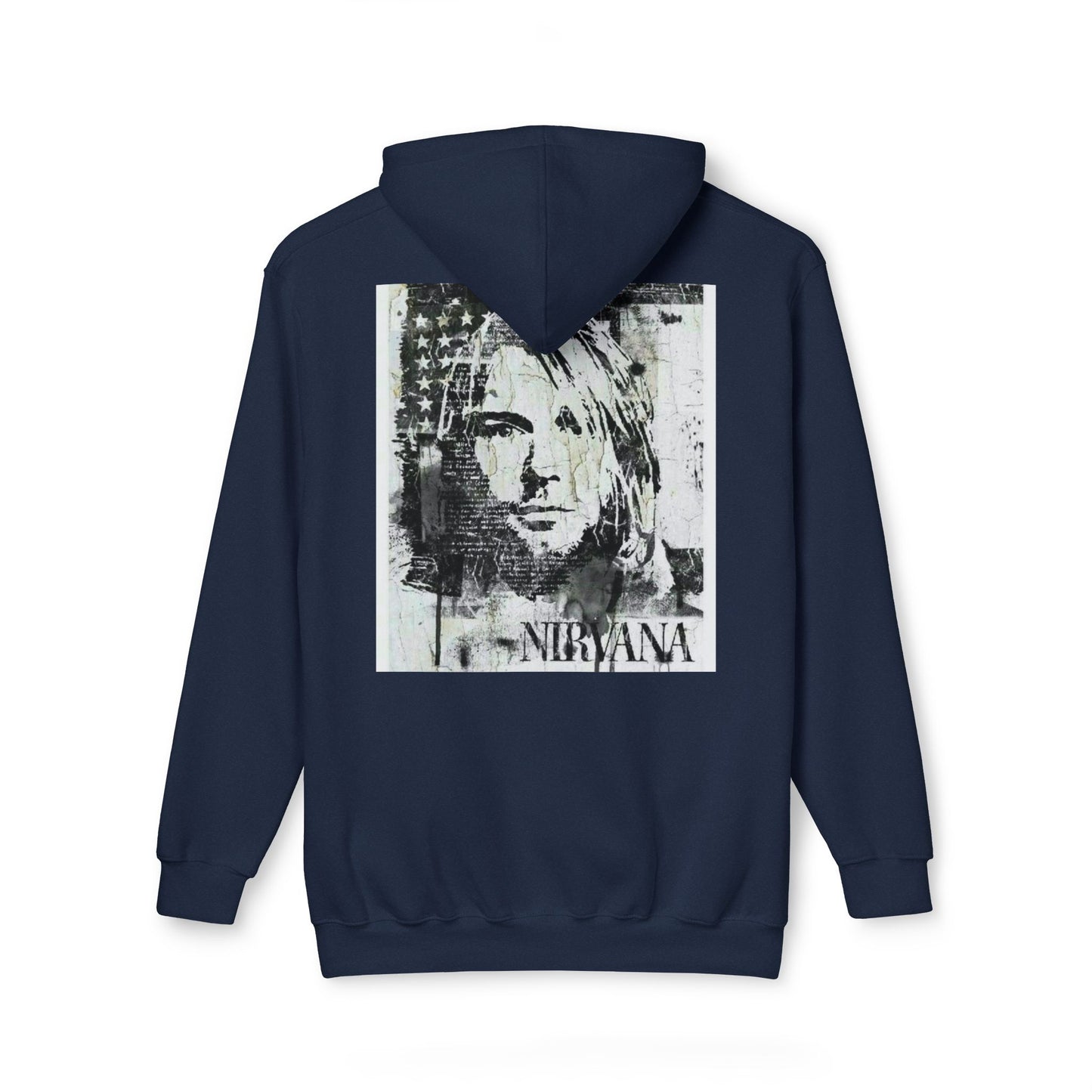 Nirvana Graphic Unisex Hooded Sweatshirt - Vintage Style, Made in US