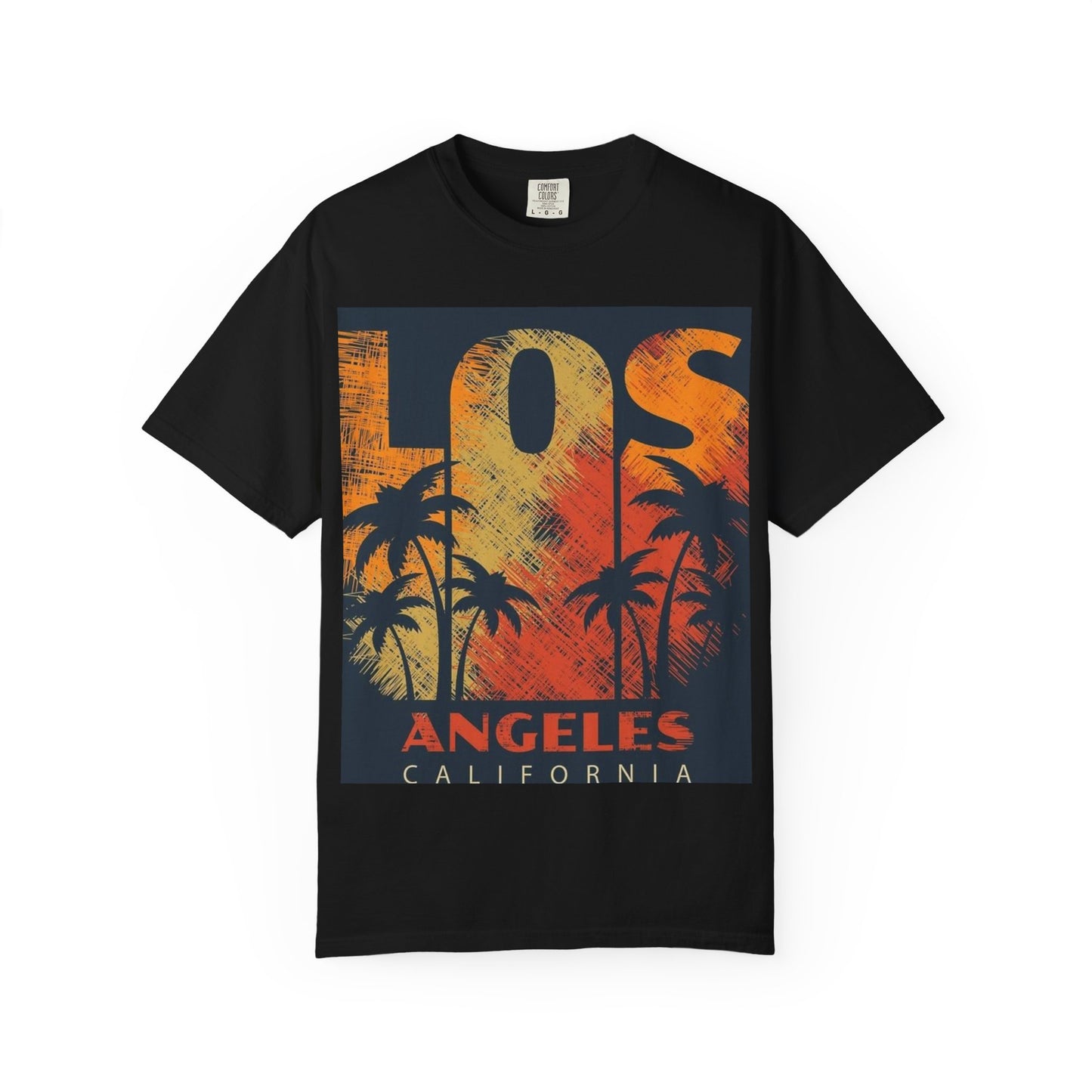 Los Angeles Sunset T-Shirt | Unisex Garment-Dyed Tee