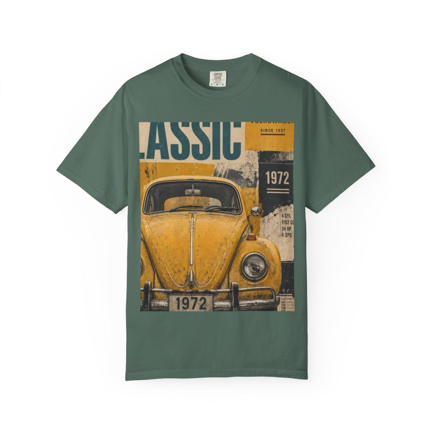 Classic 1972 Vintage Beetle T-Shirt