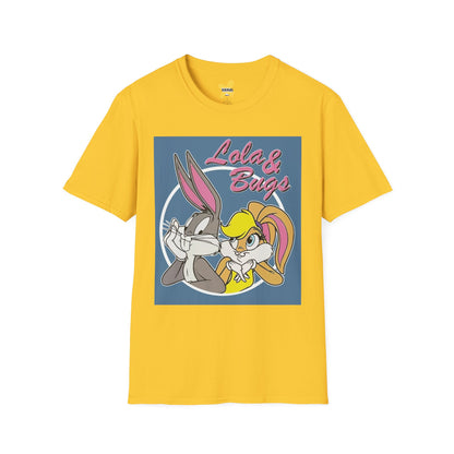 Lola & Bugs Unisex Softstyle T-Shirt - Fun Cartoon Tee for Fans