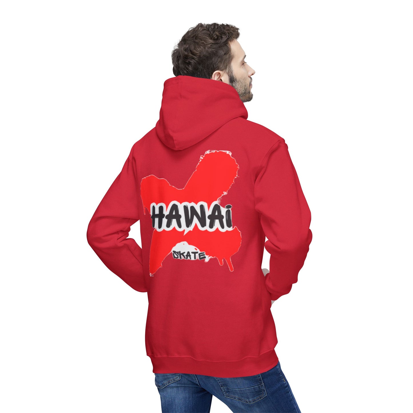 Hawaii Skate Unisex Hooded Sweatshirt - Perfect for Cool Weather Adventures