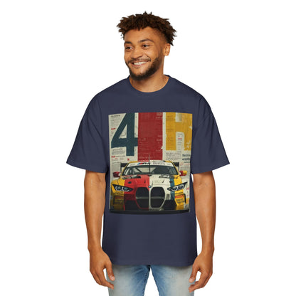 Racing Heritage Tee — Retro BMW M4 Motorsport Graphic T-Shirt