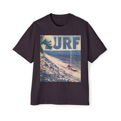Surf Vintage Photo Tee — Men's Oversized Surf Graphic T-Shirt