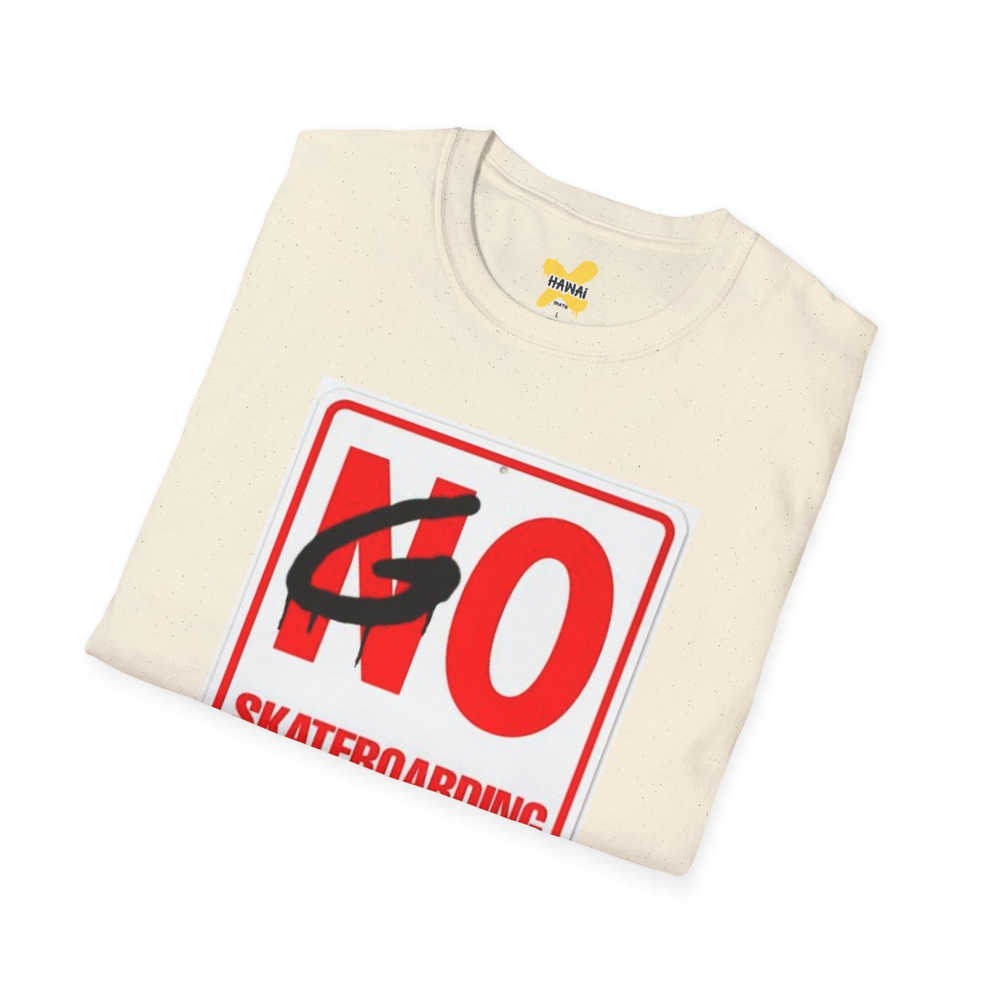 No Skateboarding Funny Unisex T-Shirt - City Police Sign Design
