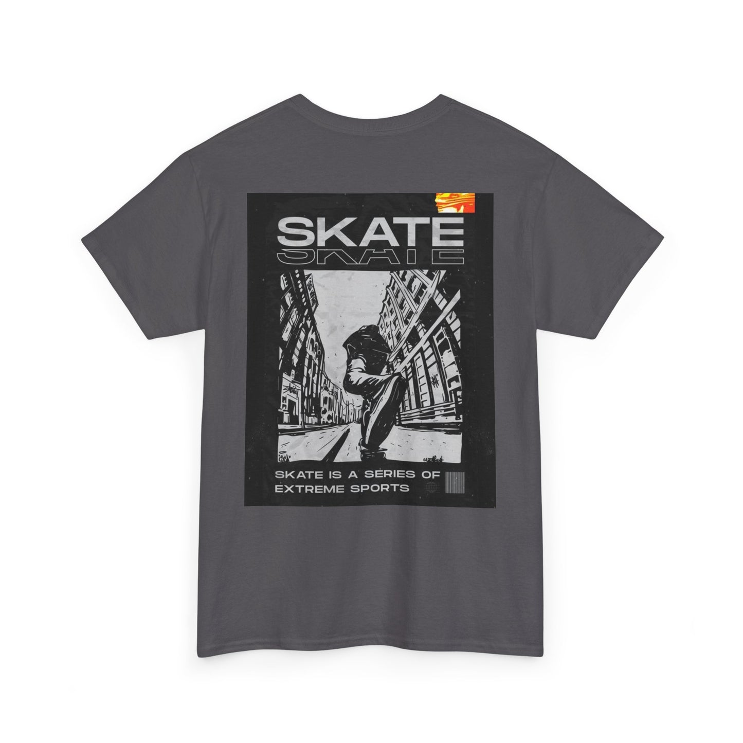 Skate Graphic Tee — Urban Skateboard Poster Shirt