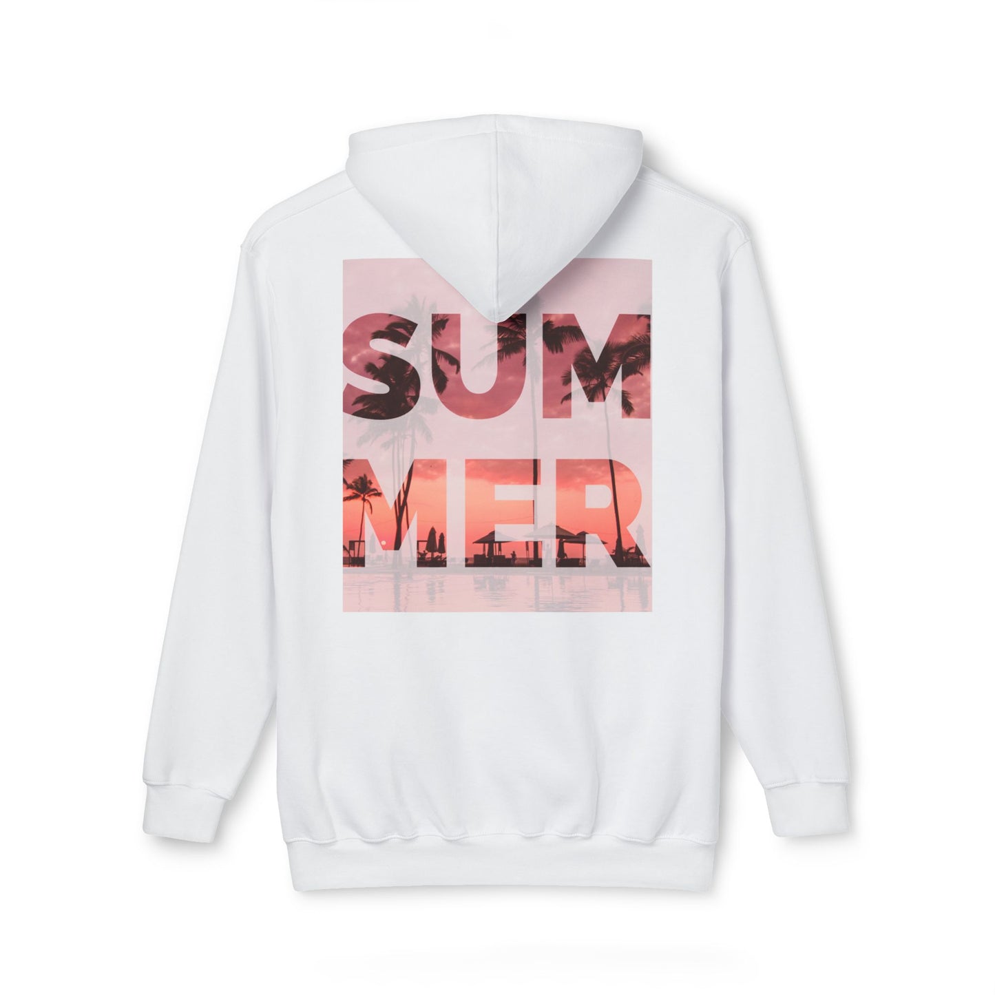 Summer Vibes Unisex Hooded Sweatshirt - Made in the USA