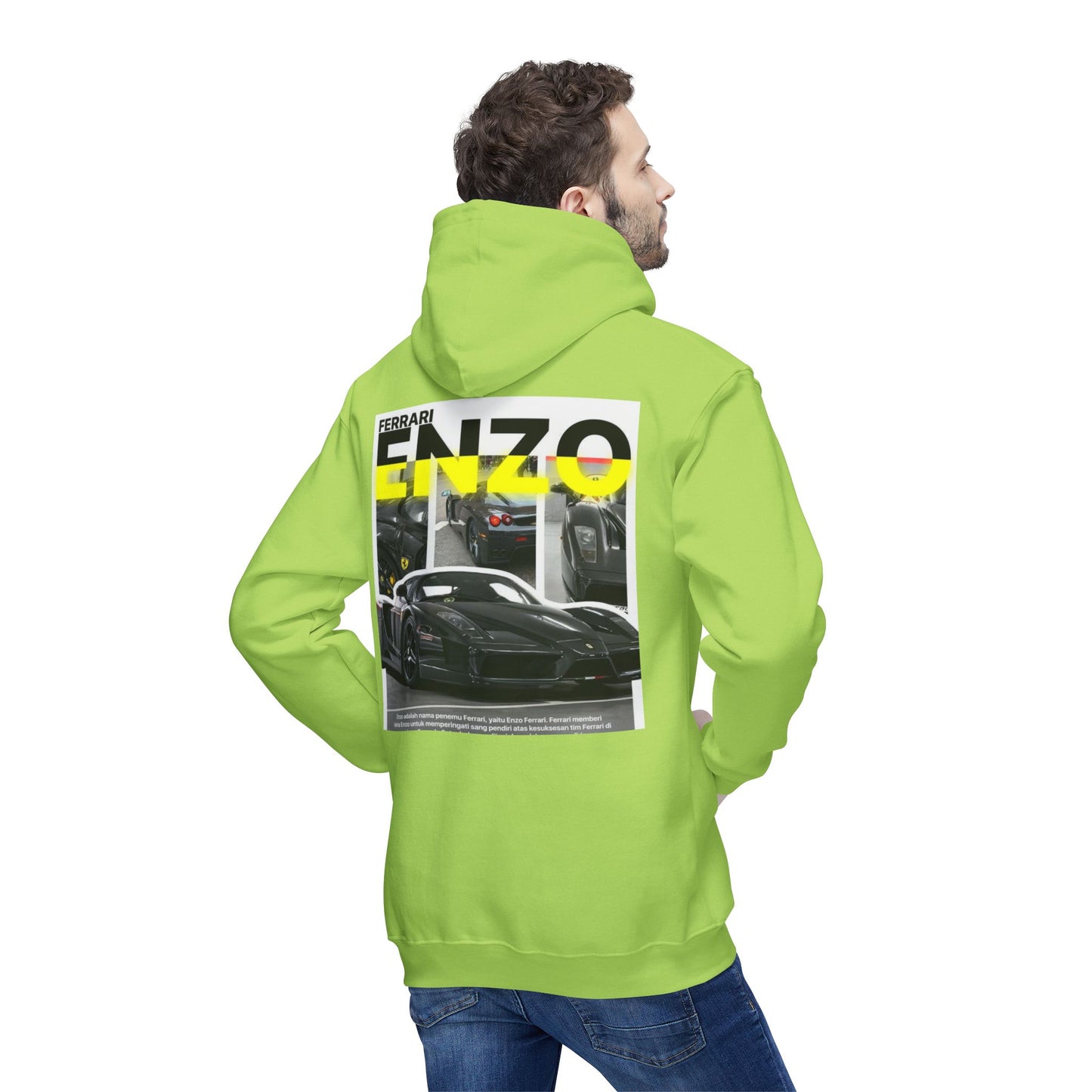 Ferrari Enzo Unisex Hooded Sweatshirt - Made in the USA