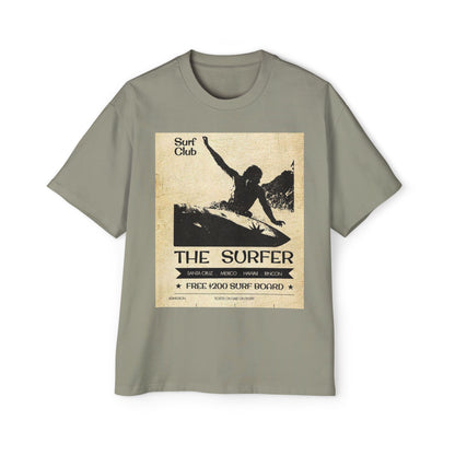 The Surfer Vintage Surf Club Tee — Men's Oversized Surf Graphic T-Shirt