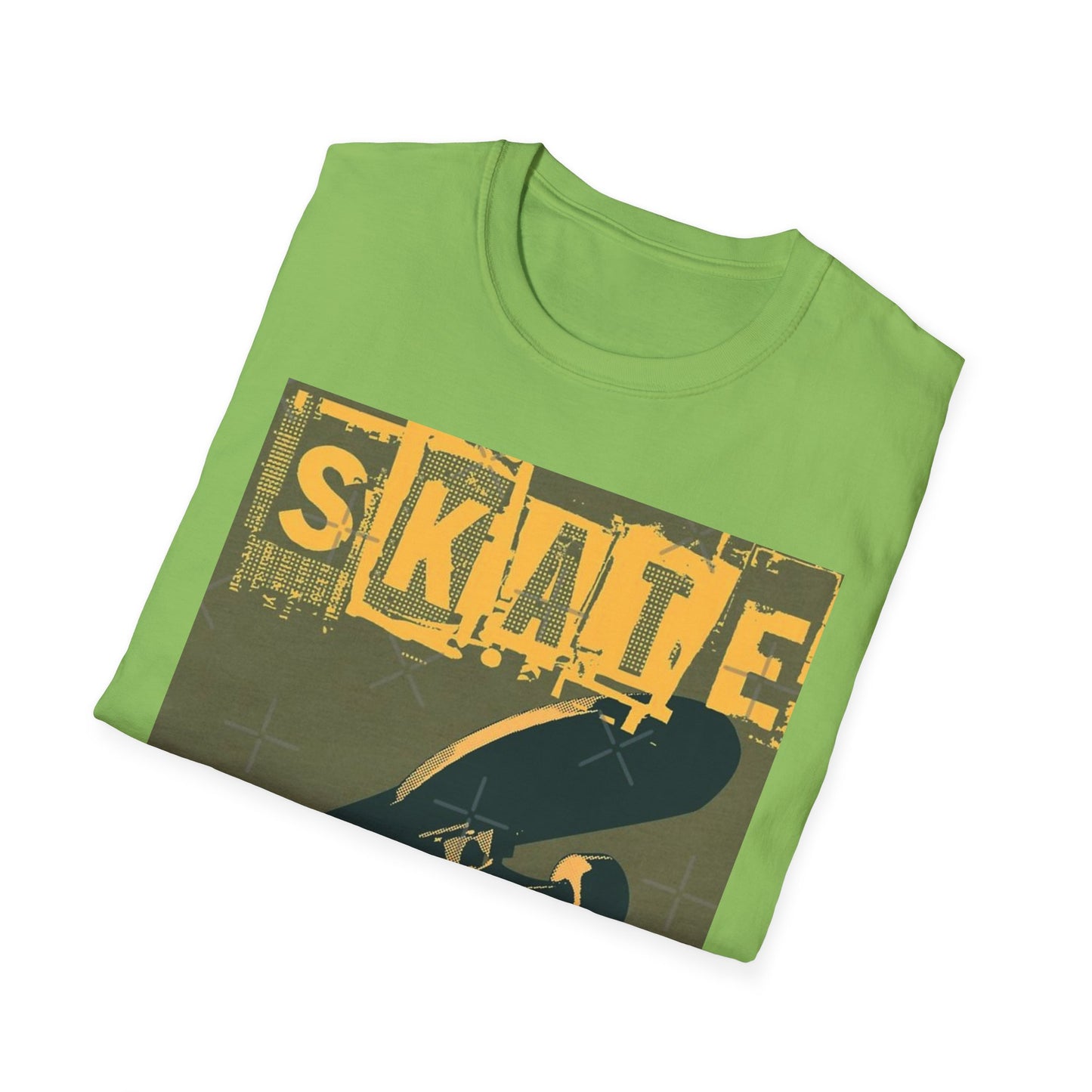 Skateboarder Unisex Softstyle T-Shirt | Perfect Gift for Skate Lovers, Streetwear Fashion, Casual Wear, Birthday Present, Youth Apparel