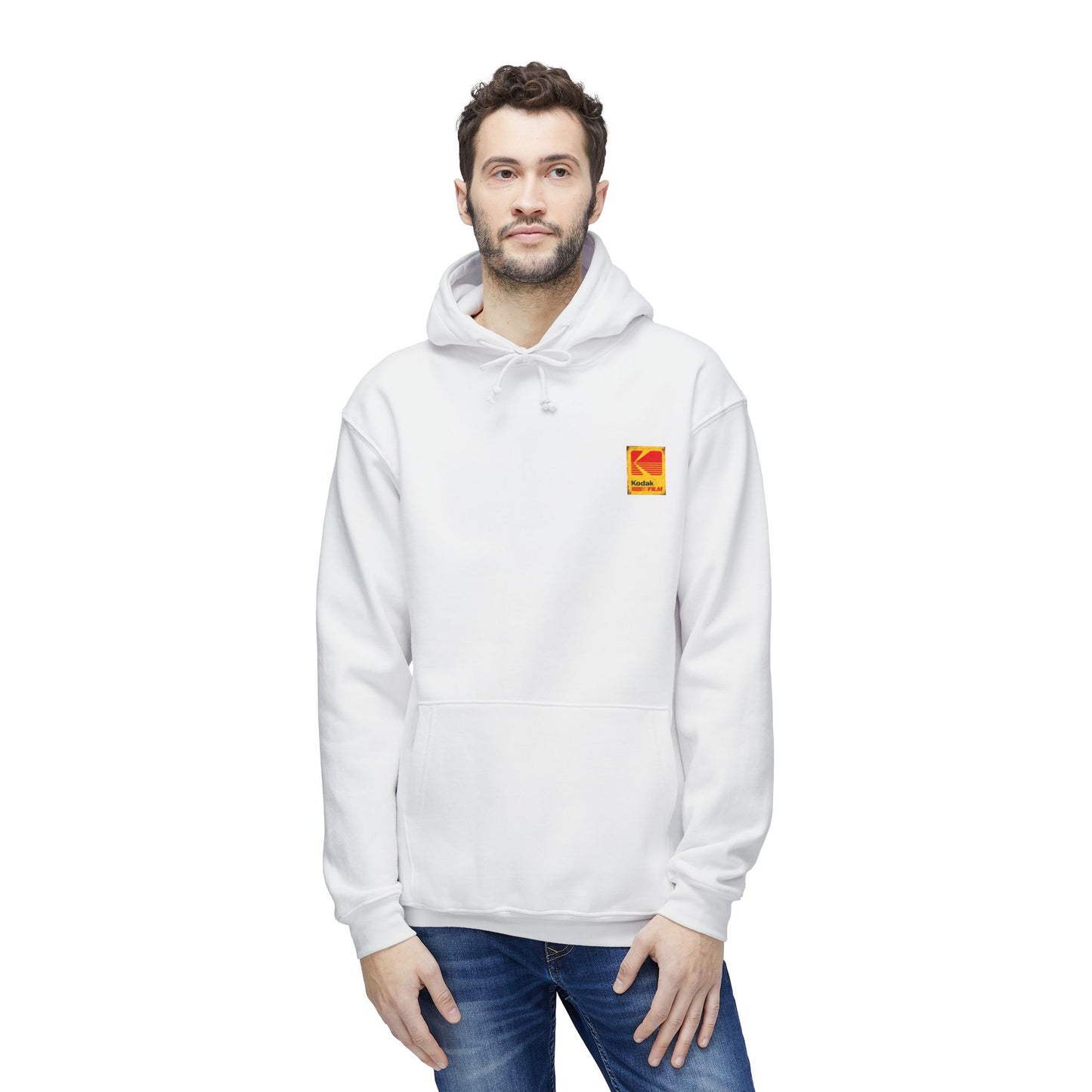 Retro Kodak Film Unisex Hooded Sweatshirt - Vintage Style Graphic Hoodie