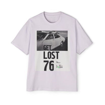 Get Lost 76 Tee — Vintage Car Graphic Oversized T‑Shirt
