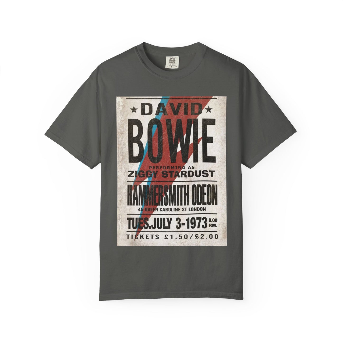 Retro Ziggy Stardust T-Shirt - Unisex Garment-Dyed Tee