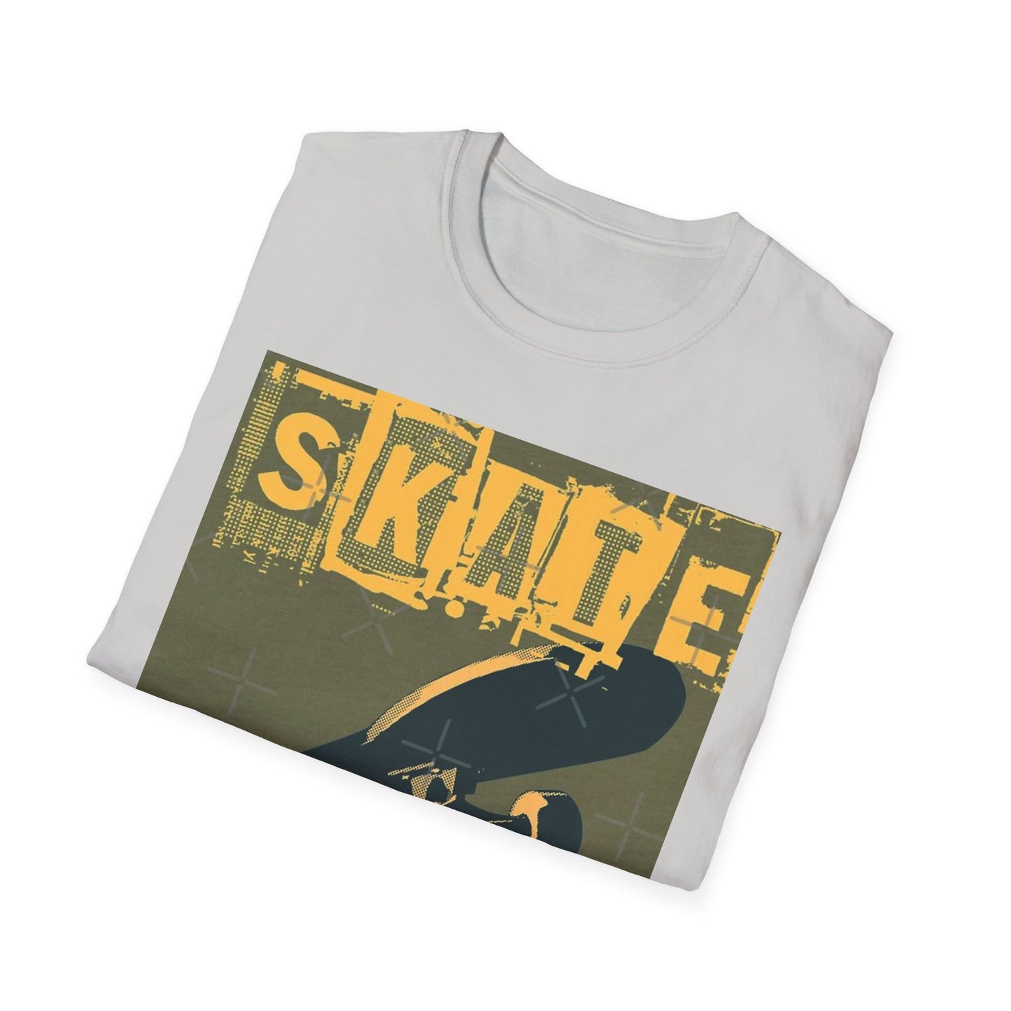 Skateboarder Unisex Softstyle T-Shirt | Perfect Gift for Skate Lovers, Streetwear Fashion, Casual Wear, Birthday Present, Youth Apparel