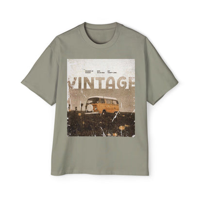 Vintage Van Graphic Tee – Retro 'VINTAGE' Camper T‑Shirt
