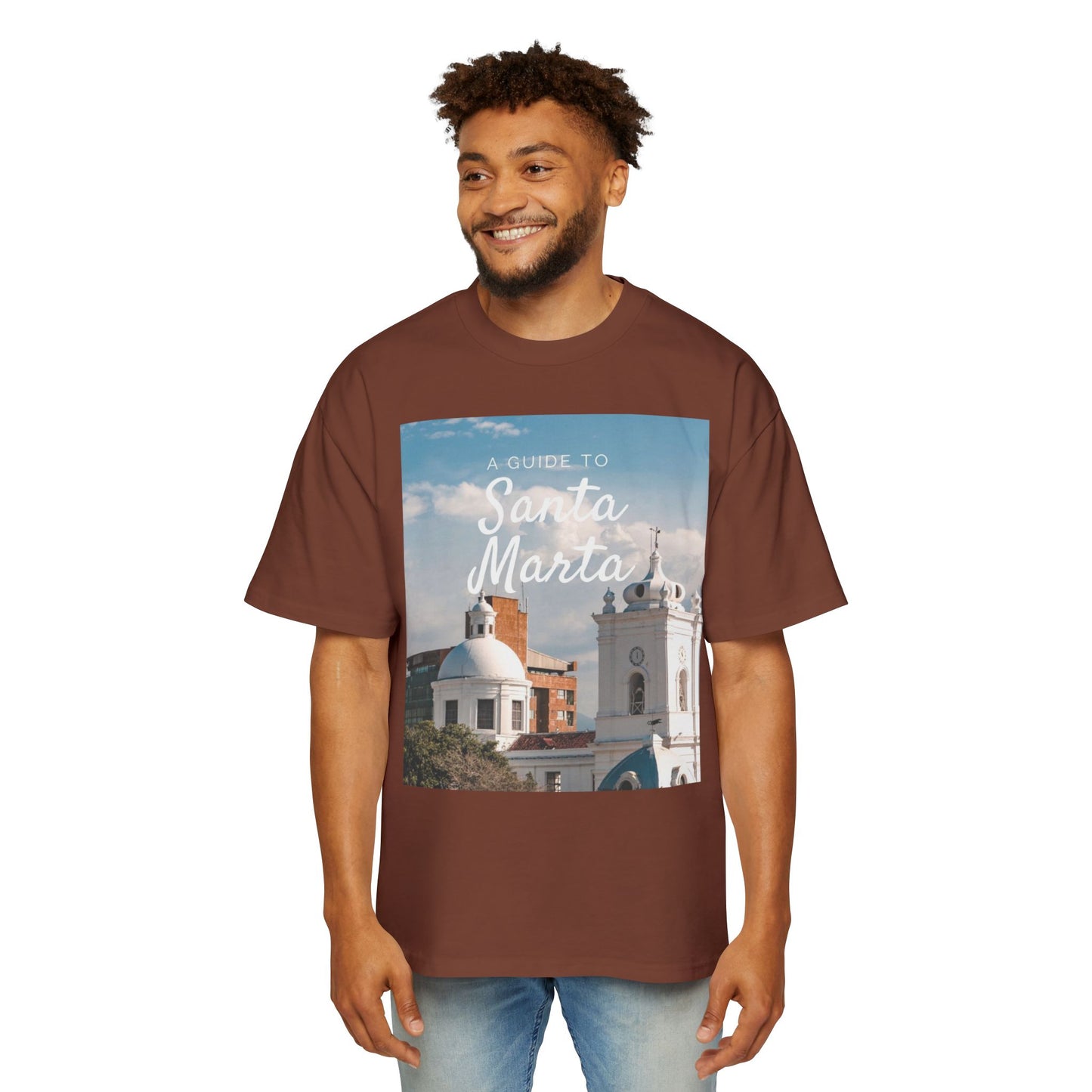 Santa Marta Travel Tee — Vintage Photo Guide T-Shirt