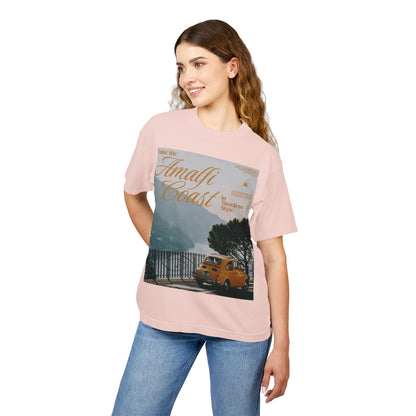 Amalfi Coast Vintage Fiat Tee – Retro Travel Graphic T-Shirt