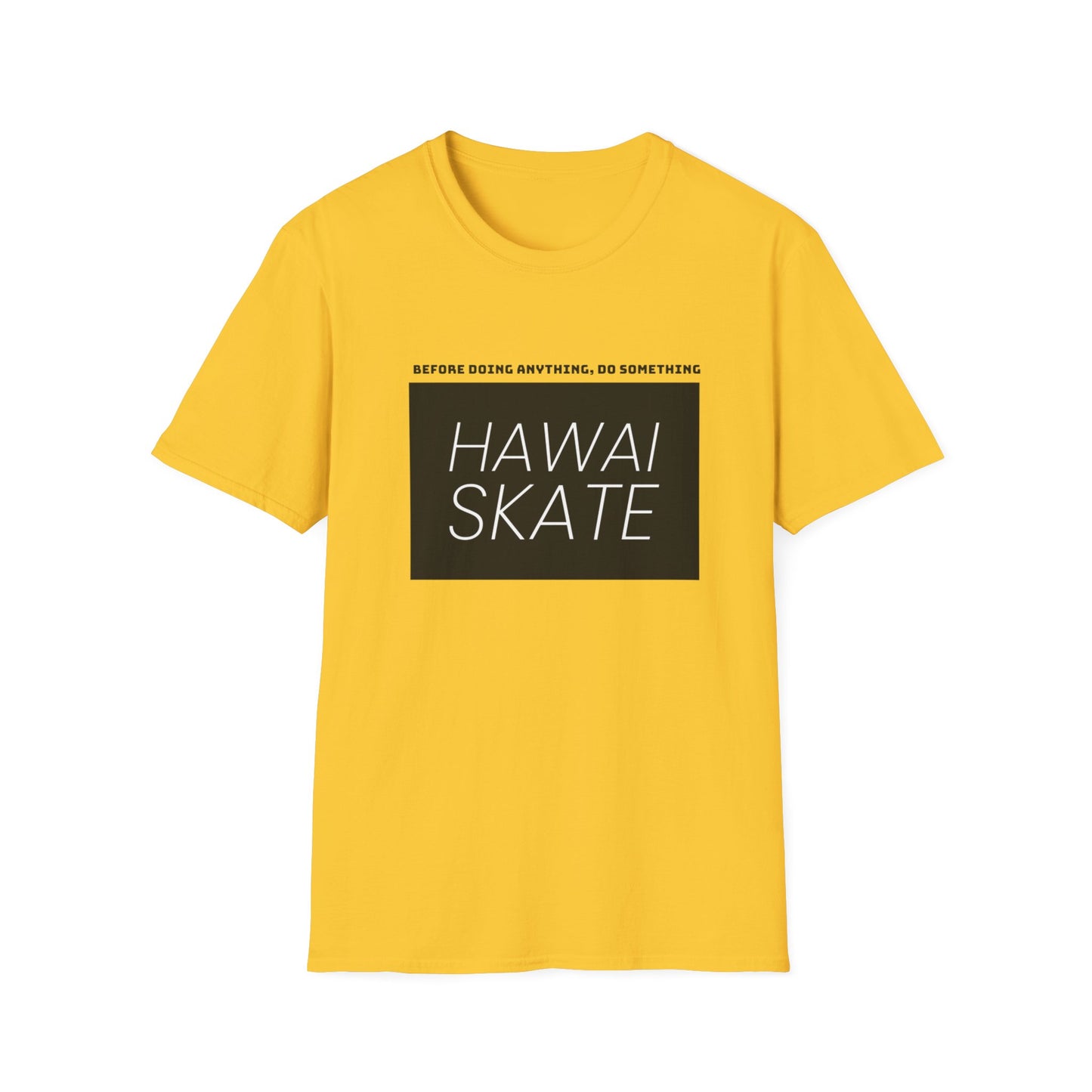 Hawaiian Skate Inspired T-Shirt, Casual Summer Wear, Skateboarder Gift, Beach Day, Graphic Tee, Cool Streetwear