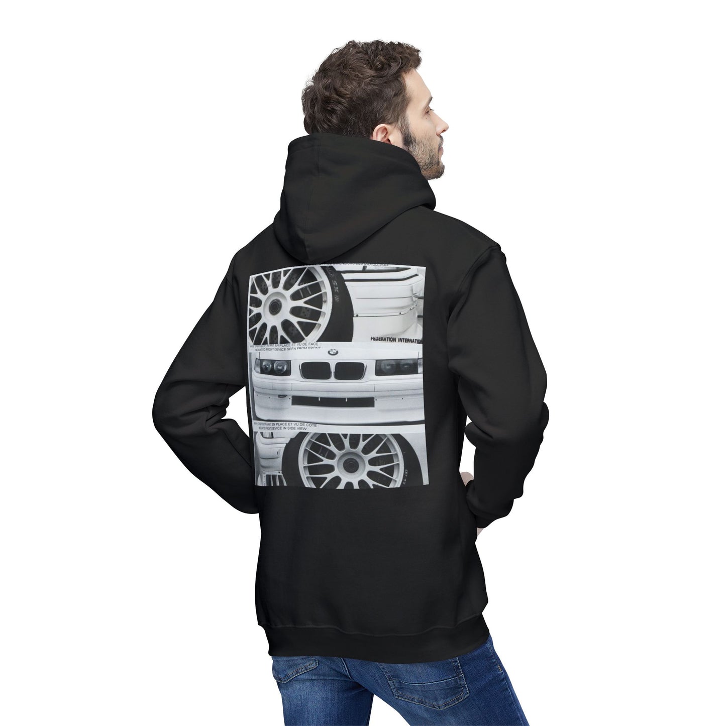 Unisex Hooded Sweatshirt, Made in US