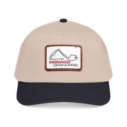 Monaco Grand Prix Leather Patch Baseball Cap