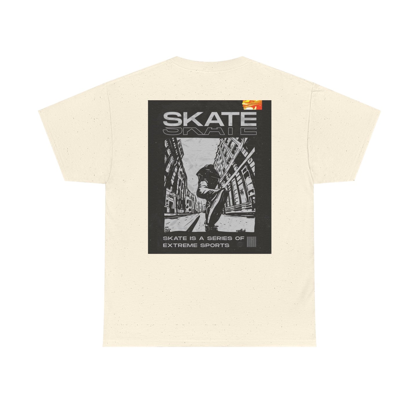 Skate Graphic Tee — Urban Skateboard Poster Shirt