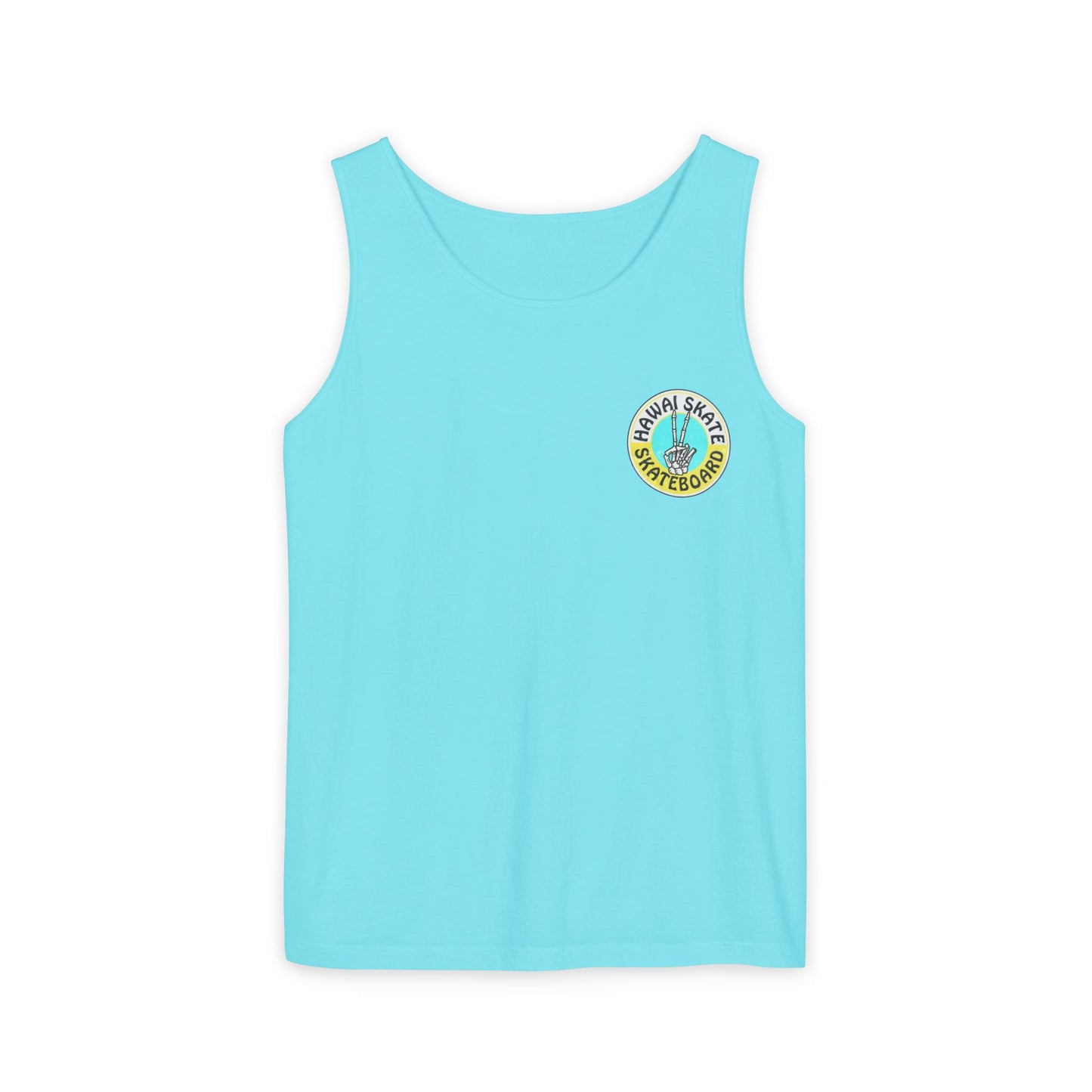 Surf Vans Tank Top — Retro Beach Surfboard Graphic