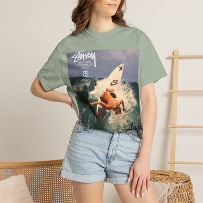 Surf Photo Tee — Vintage Surfer Graphic T-Shirt