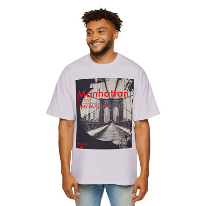 Manhattan Bridge Graphic Tee — Vintage NYC Photo Print