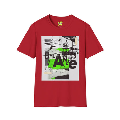 Trendy Unisex Graphic Tee - 'Balance' Design for Everyday Style