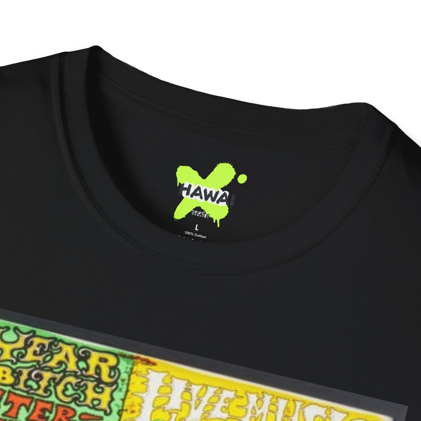 Retro Music Festival Unisex Softstyle T-Shirt - Vibrant Graphic Design