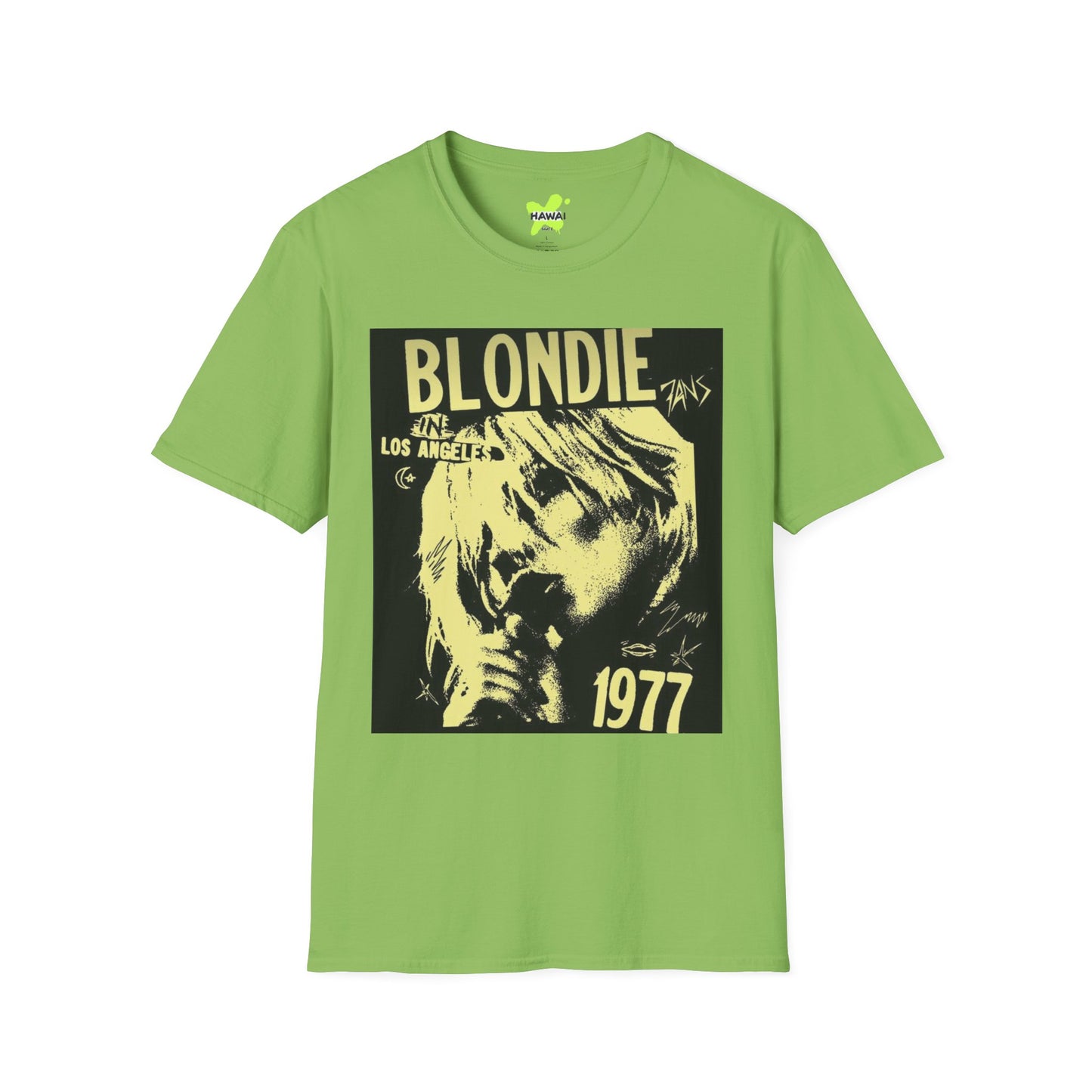Vintage Blondie Unisex Softstyle T-Shirt - Retro Music Graphic Tee