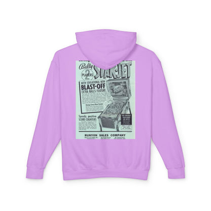 Retro Arcade Inspired Lightweight Hoodie - Perfect for Gamers & Nostalgic Fans