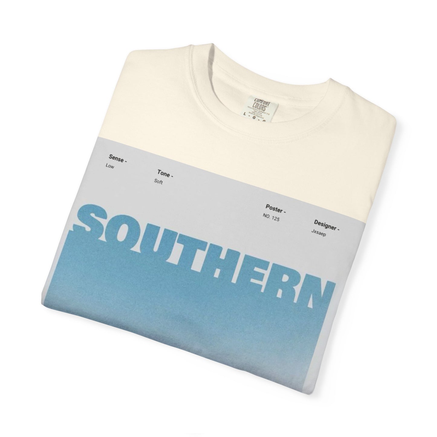 Southern Beach Photo T-Shirt — Ocean Waves Graphic Tee