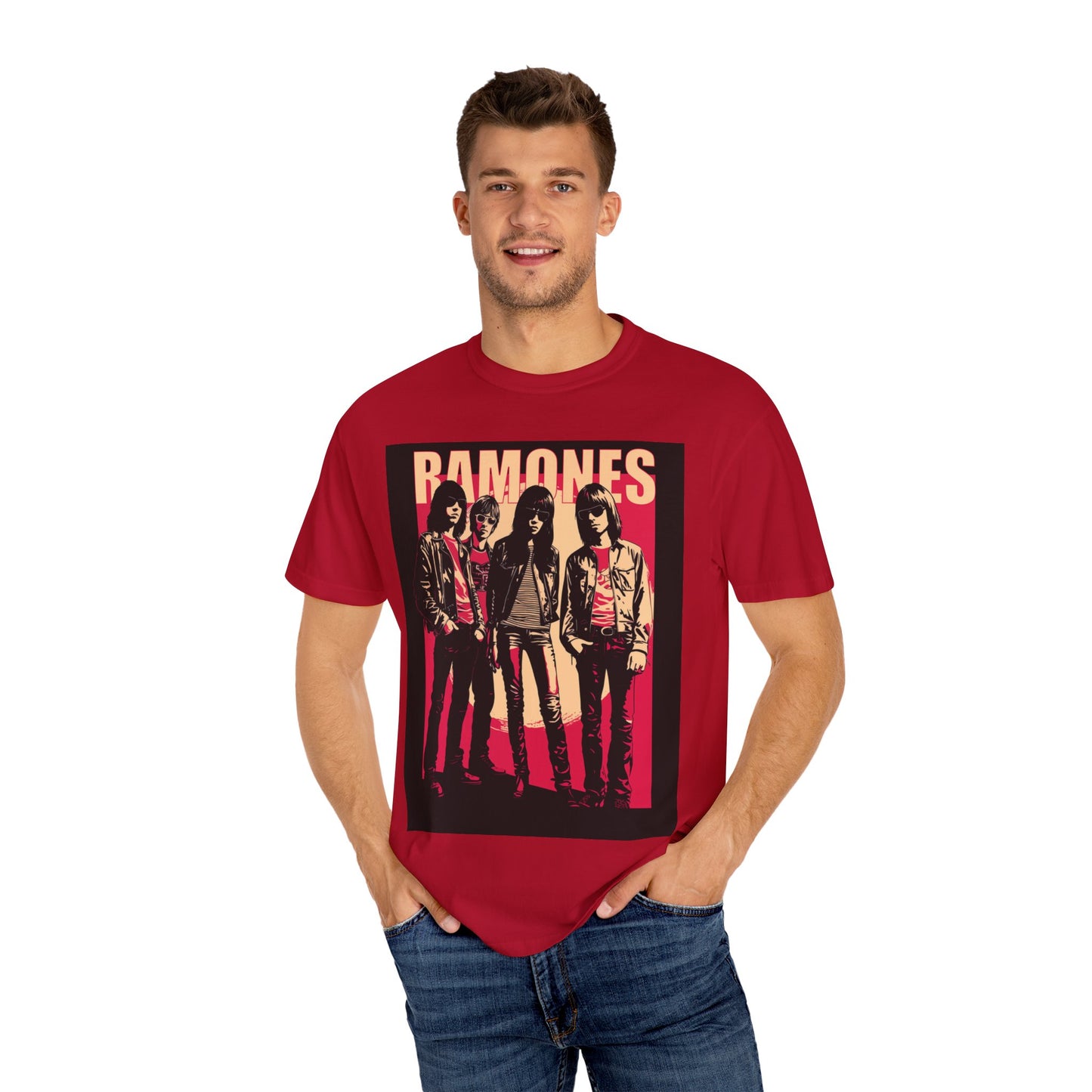 Retro Ramones Graphic T-Shirt