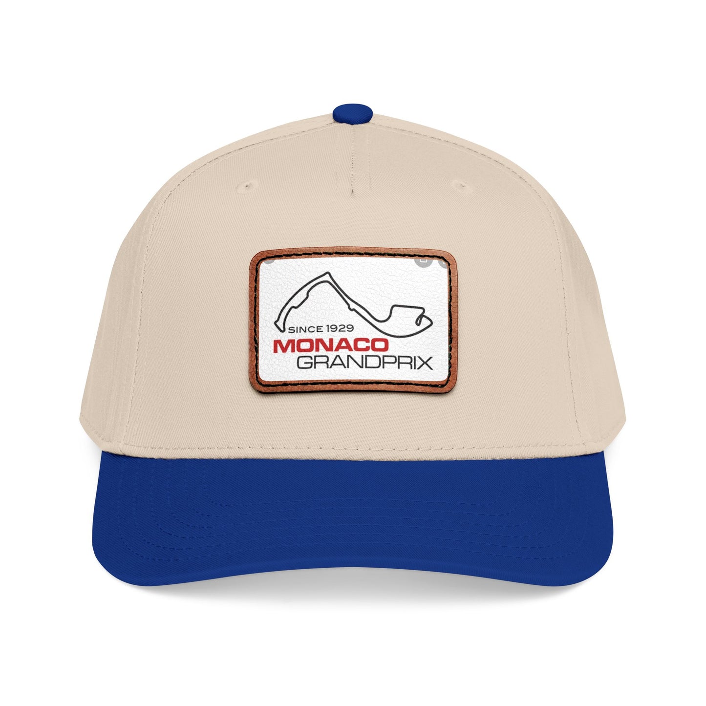 Monaco Grand Prix Leather Patch Baseball Cap