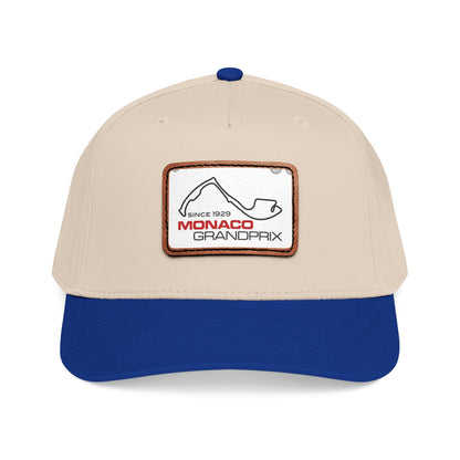 Monaco Grand Prix Leather Patch Baseball Cap
