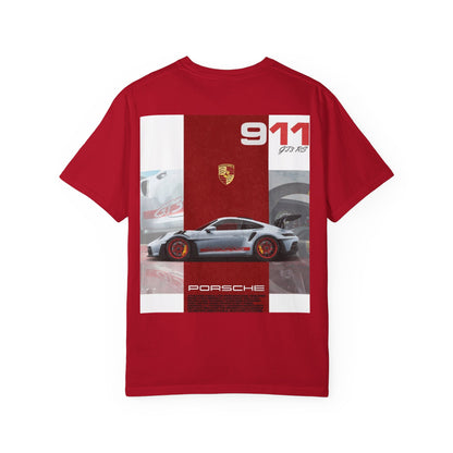 Porsche 911 Unisex Garment-Dyed T-Shirt - Classic Car Enthusiast Tee