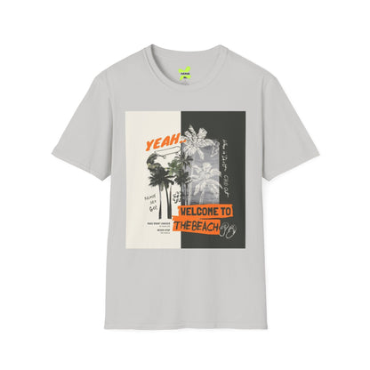 Beach Vibes Graphic Tee, Summer T-Shirt, Unisex Casual Wear, Vacation Shirt, Gift for Beach Lovers