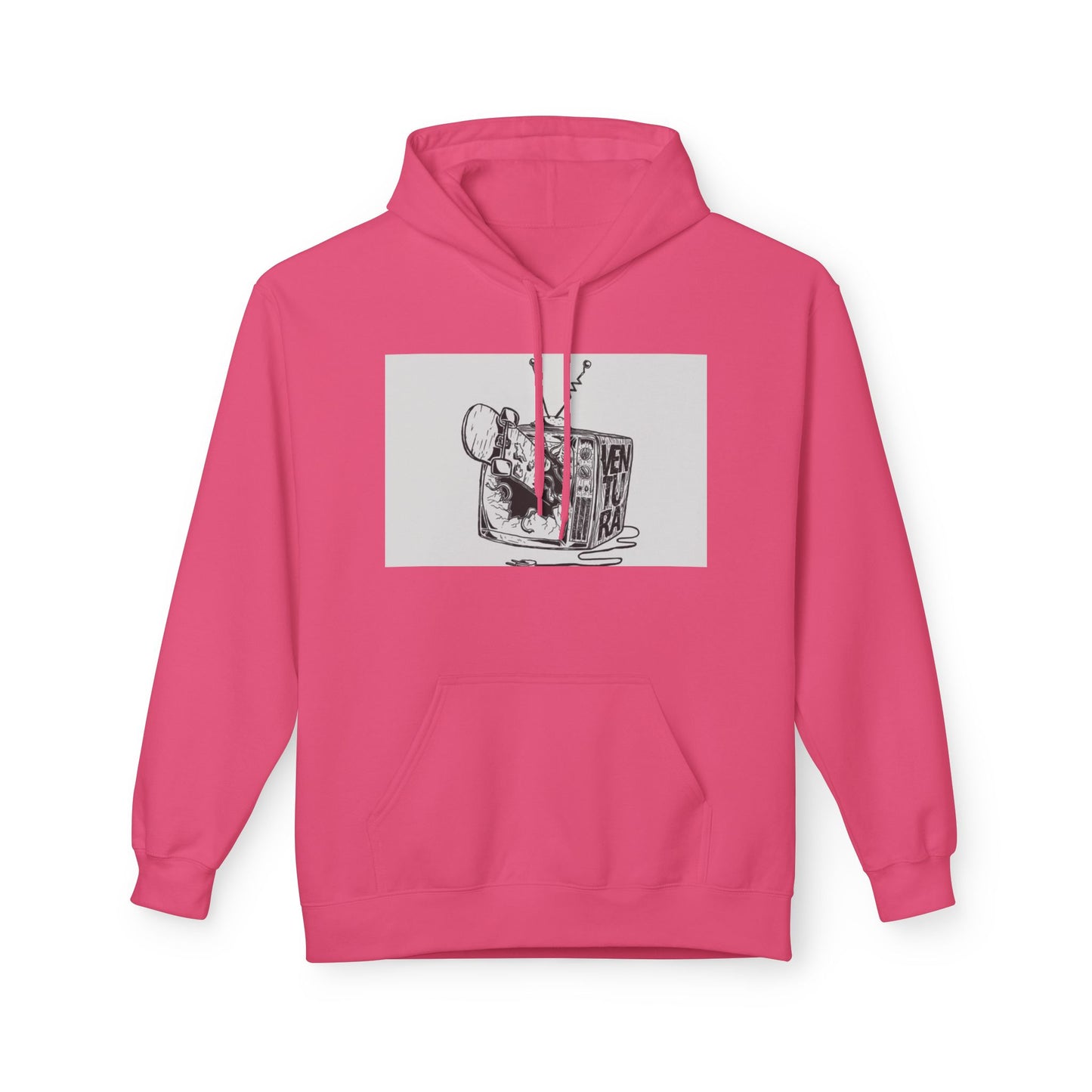 Unisex Softstyle Fleece Hoodie - Chill Vibes Graphic Tee