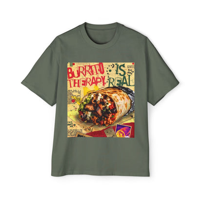 Burrito Is Therapy Tee — Funny Food Graphic T-Shirt